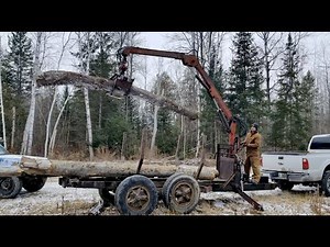Old LOG LOADER first time on controls.