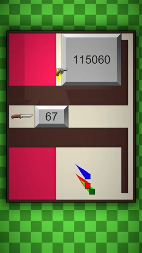 die. on Instagram: "Square Race 🟥🟦🟩🟨 #square #squarerace #squareracegame #racingsquares #racingsquare #bouncingsquare #squares"