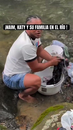 NAIM, KATY Y LAHIAM EN EL RÍO 🫰🏻😅#lacasadelosfamosos #humor #comedia #fypシ゚viral