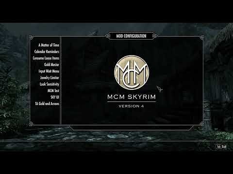 Skyrim: super fast wait menu preview