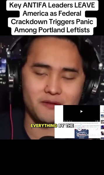 Part 1-Key ANTIFA Leaders LEAVE America as Federal Crackdown Triggers ... | TikTok