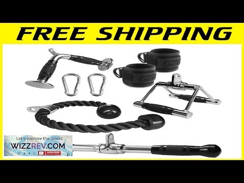 Cable Machine Attachment Set Home Gym Accessories eBay