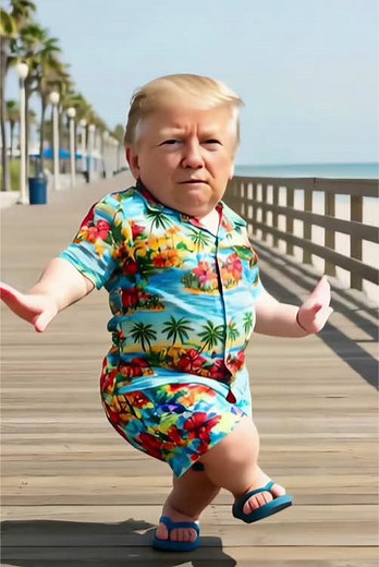 🔥Cute Baby Cool Dance but Trump Dance | Trending AI Baby Dance Video! #babydance #aidance #trump #cutebaby #cute #aibaby #aibabydance #aitrend #hitpaw #aimarvelsapp #donaldtrump #trumpdance