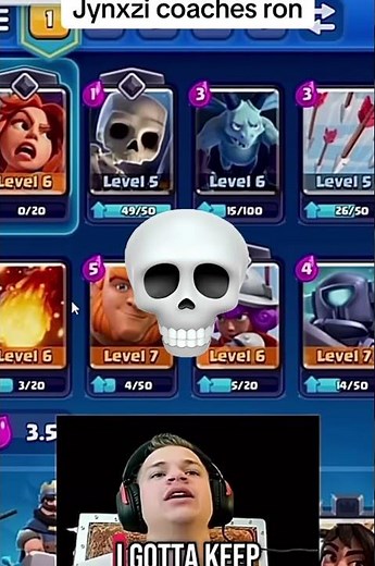 Jynxi Teaches Ron to play Clash Royale... FIREBALL