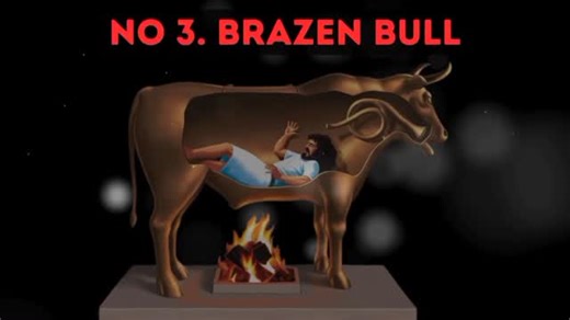 your_Eclairs Akhil | 🔥 "The Most Horrifying Torture Ever Invented!" The Brazen Bull — A hollow bronze bull where victims were locked inside and roasted alive as... | Instagram