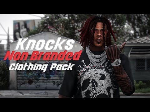 Knocks Non-Branded Clothing Pack | GTA V FiveM Clothing Pack | Best Clothing Pack for GTA RP