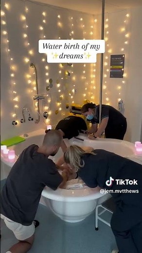 Water Birth Delivery at Sunshine hospital in Melbourne (Australia) #childbirth