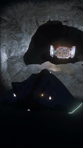 Giant Cave on Microtech | Star Citizen