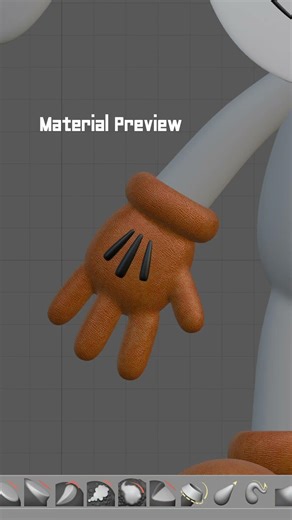Blender 3D Model Texture WIP