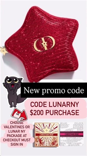 Dont miss this new Dior code ❤️ #diorpromocode #diorbeauty #diorlunarnewyear