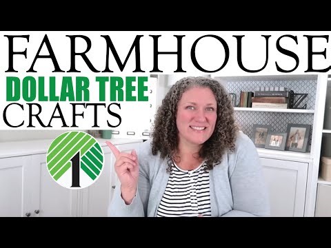 10 GORGEOUS (Everyday) Dollar Tree Farmhouse DIY Crafts
