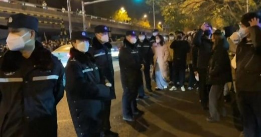 Protests erupt across China against strict COVID measures