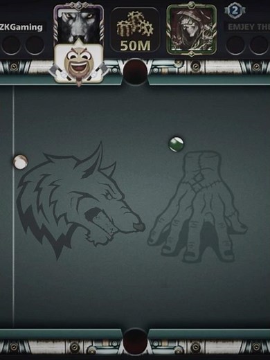 8 ball pool | Indirect Daniel 🐺🔥 Unstoppable Indirect Shots 🎯 #zkgaming