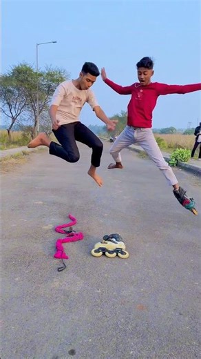 Unique Skating Skills and Techniques You 😇😲 #tiktok #ytshorts #rollerskating #inlineskatingwheels