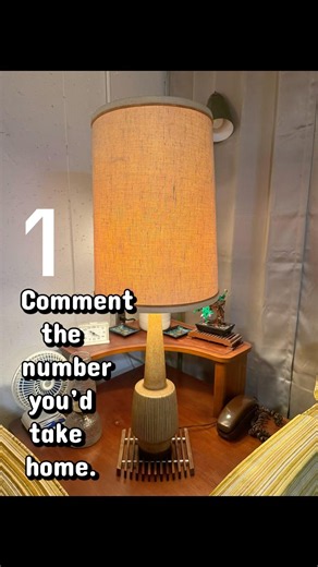 Which Vintage Lamp Would You Choose? (Vote in the Comments!)