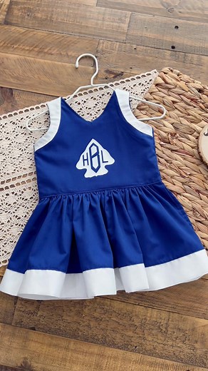 Making a Baby Cheer Uniform Tutorial
