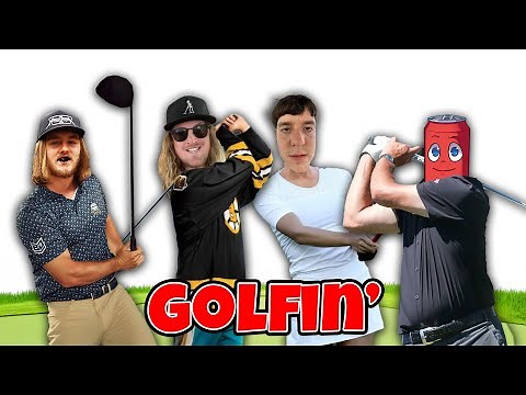 WE PLAYED A CRAZY GOLF GAME..