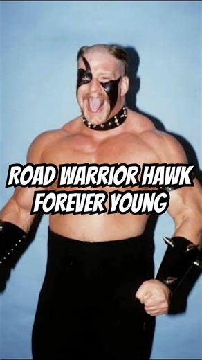 Road Warrior Hawk Forever Young #wwe #wcw #roadwarriors #prowrestling #fyp