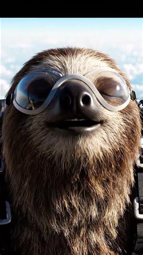 Rocket the Sloth: The SLOWEST Skydive EVER!