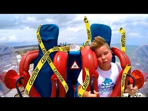 he went up a BANNED rollercoaster then..