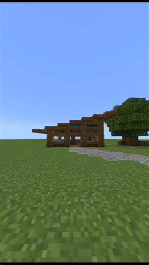 Temporary base minecraft time lapse #21 #shortvideo