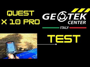 Metal Detector Quest X10 PRO, Test in Ricerca Vera