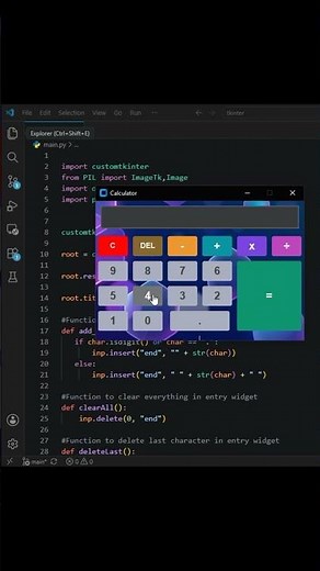 Build a Python Calculator GUI with Tkinter 🚀