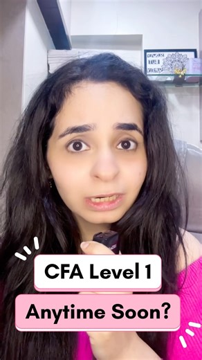 CFA Level 1 On Exam Day Strategy | #shorts #cfaexam #cfalevel1 #cfainstitute #cfajourney #tanishka