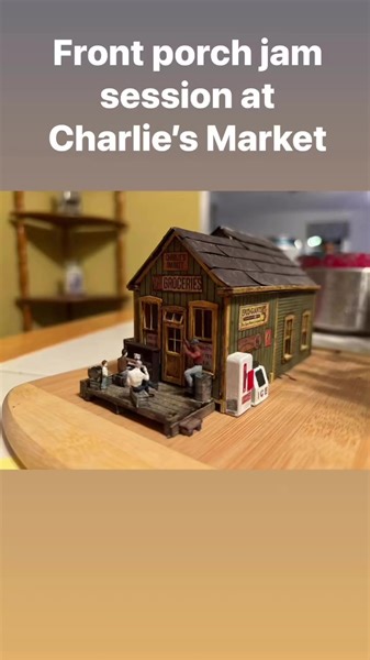14 reactions | Adding a small scene to the Fos Scale Models- Unique Structure Kits KOTM Charlies Market build! #scalemodel #ModelBuilding #hobbies | Wiley's Scale Modelling | Facebook