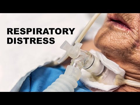 Management of respiratory distress in a patient with a tracheostomy