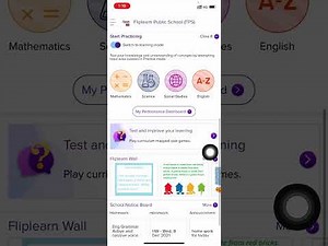 How to Start using the Fliplearn App for Students (Dashboard)