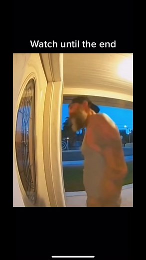 Disturbing Encounter with a Creepy Man at the Door