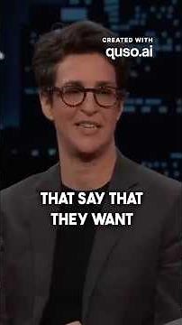 Rachel Maddow on "Burn Order": History Repeating Itself?