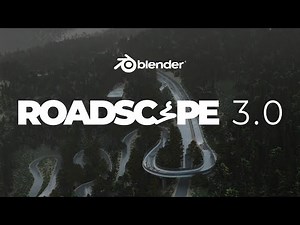Roadscape 3.0 - The Most Flexible Road Generator for Blender 4.2