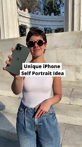 1.1M views · 10K reactions | Try this unique iPhone portrait idea!  Follow us for more iPhone photography tips! 朗 #artofvisuals #pursuitofportraits #portraitphotographer #selfportrait #selfportraitphotography #photoshoot | iPhone Photography School | Facebook