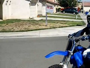 First time riding my yz 125