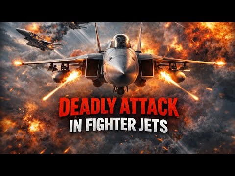 Deadly Fighter Jet Attack 😱 Real Aerial Combat Footage