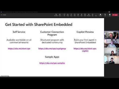 SharePoint Embedded: New Collaborative, Copilot-Ready Storage for Azure Developers (AM Session)