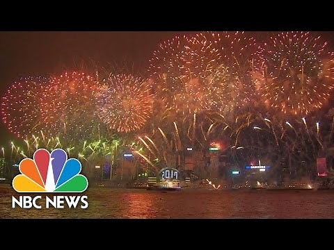New Year Celebrations Around the World in 2 Minutes | NBC News