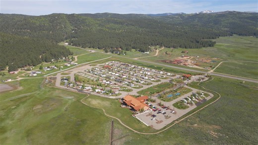 Waking up to a sunny morning ☀️ is a bit more special at our Angel Fire RV Resort, especially on the weekends with complimentary waffle 🧇 delivery for our RV guests! | Angel Fire Resort