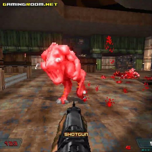 Demons and cultists in a Doom 3-like stage in #doom #gzdoom #short #doommods #shorts #shortsvideo