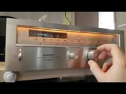 Is The Best ? Pioneer TX 7800 - Music On Top Vintage Stereo Audio Tuner - After Restoration -