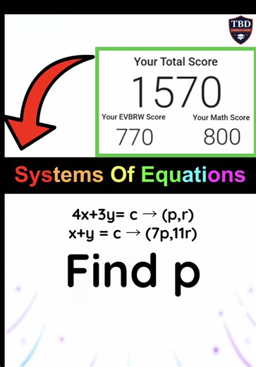 Follow and comment “1600” to get access to our free membership with the best resources for the SAT studying, including all of the past SAT question topics that could show up again, hard English and math practice that actually matches the exam difficulty, and over an hour of free lessons! This question is a Must-Know question for the March SAT. Can you solve it? March SAT predictions. SAT tutor. SAT prep tutor.#satmath #satprep #sattest #sattestprep #digitalsat