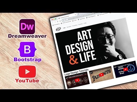 Embed Responsive YouTube Videos in Dreamweaver Bootstrap