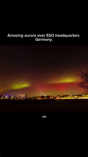 Amazing aurora in Germany 🇩🇪🥹 #space #aurora #germany #amazing