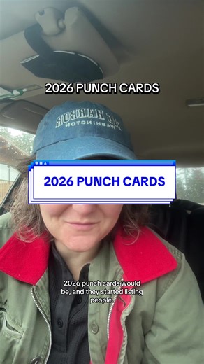I still haven’t finished my 2026 punch cards because time is a flat circle, shhhh. Xoxo, your favorite sober Scorpio