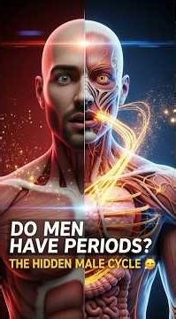 Do Men Have Periods? The Hidden Male Cycle 🤯