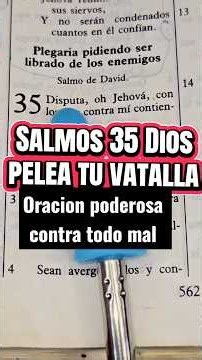 SALMO 35 COMPLETO | Dios Pelea por Ti y Defiende #Salmo35 #Dios #Oración #Biblia #Fe #PalabraDeDios