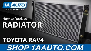How to Replace Radiator 2005-16 Toyota RAV4