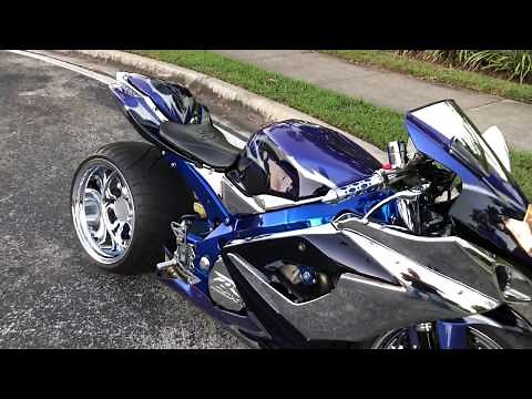 2006 Suzuki GSX-R 1000 with 330 rear tire!